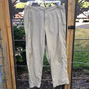 Royal Robbins tan nylon blend travel/outdoor pants size 12